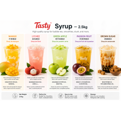 Tasty Syrup – 2.5kg (18)