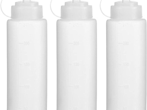 24 oz Plastic Squeeze Bottle