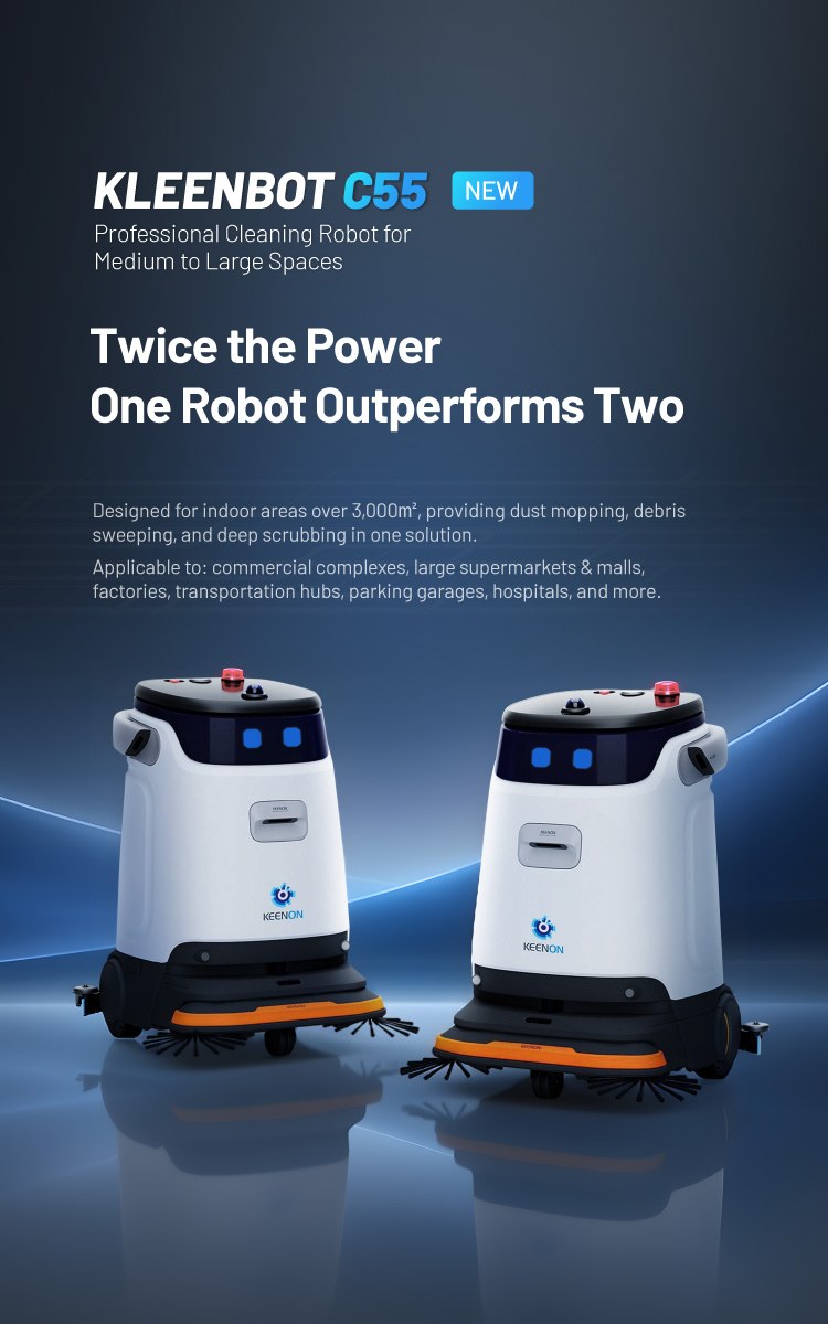 KLEENBOT C55 commercial cleaning robot